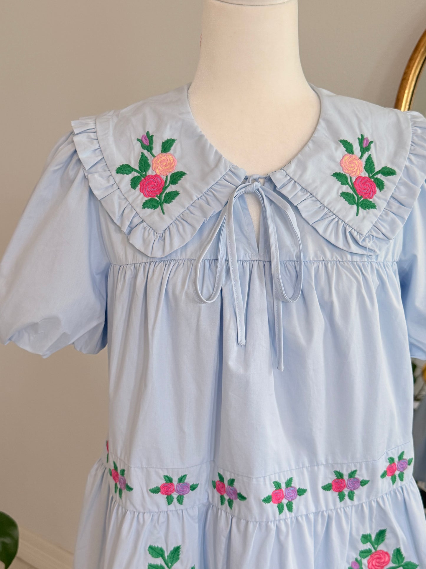 Carolina Dress in Blue
