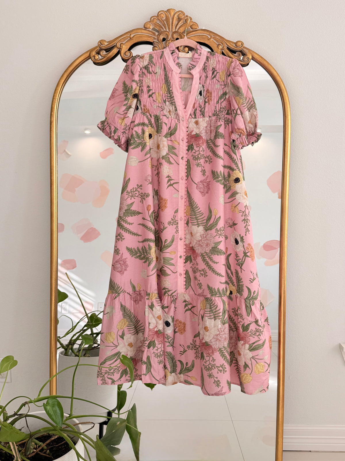 Elizabeth Dress in Pink