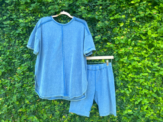 Adriana Set in Blue