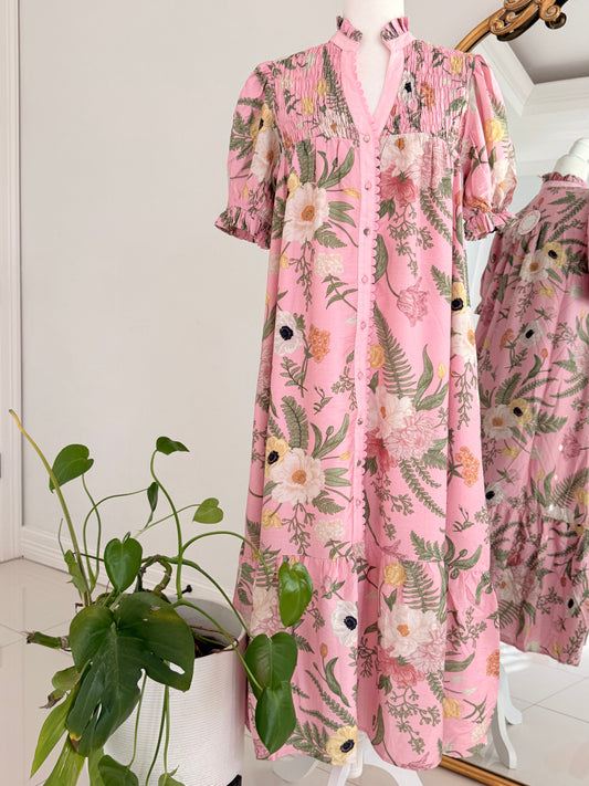 Elizabeth Dress in Pink