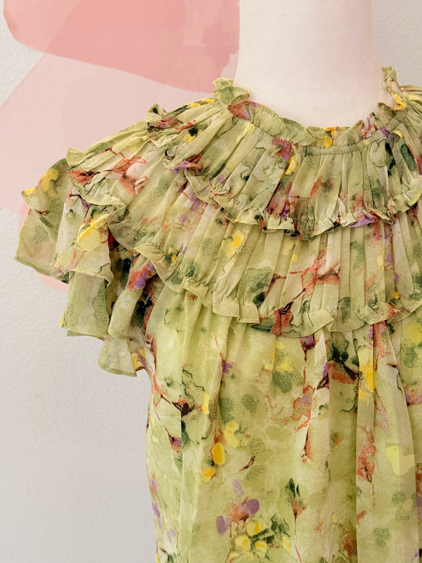Mariana Top in Green